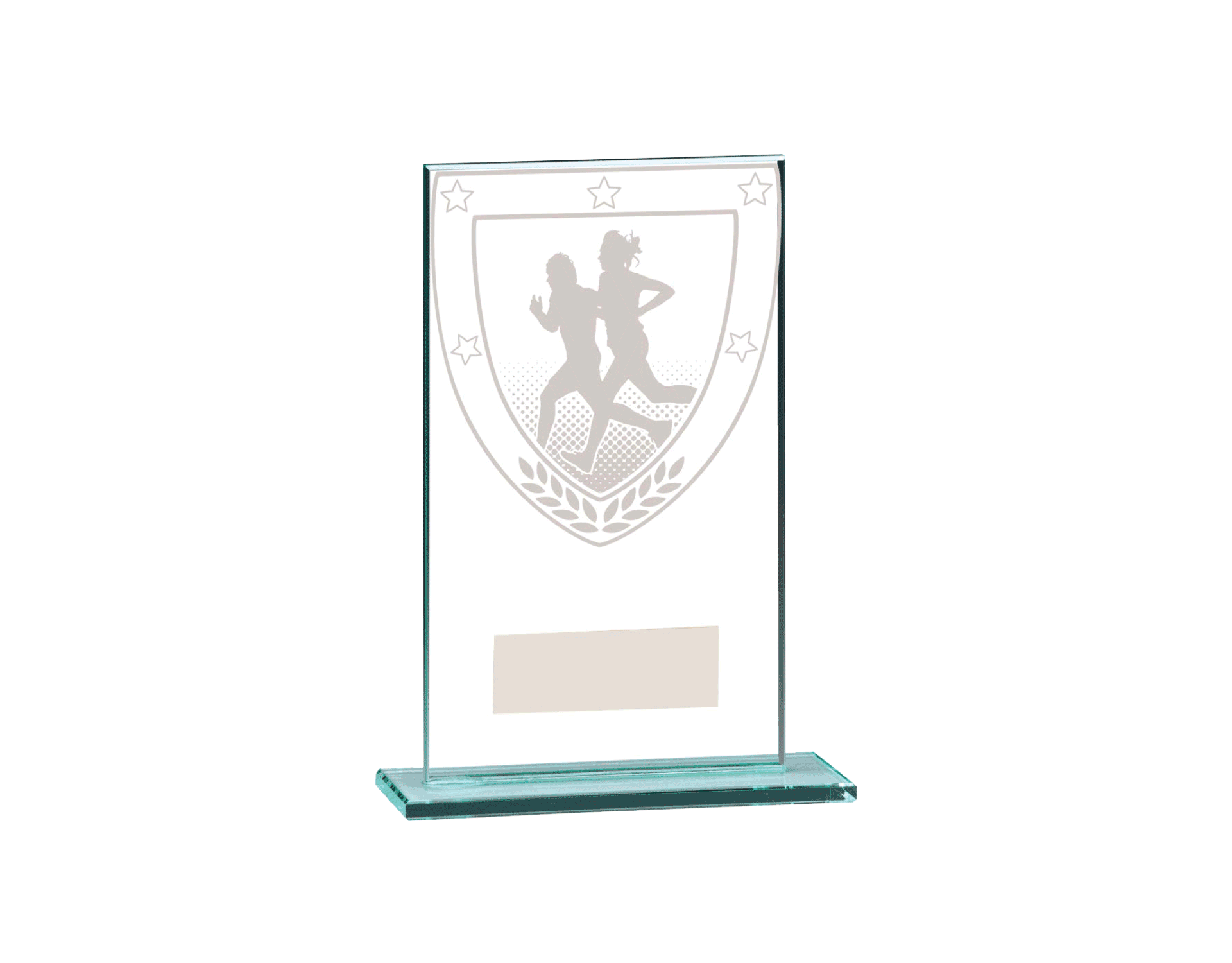 T227K Glass Award Running Imp Running Imp